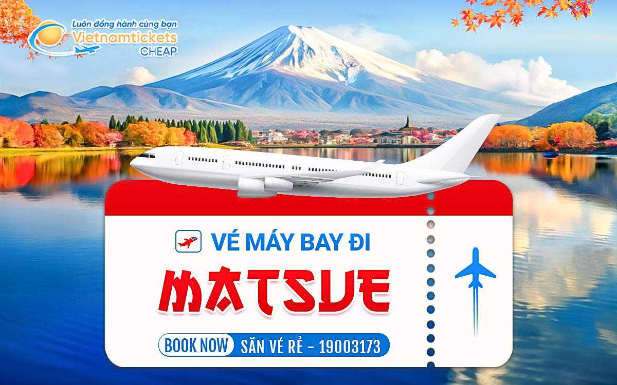 vé máy bay đi Matsue