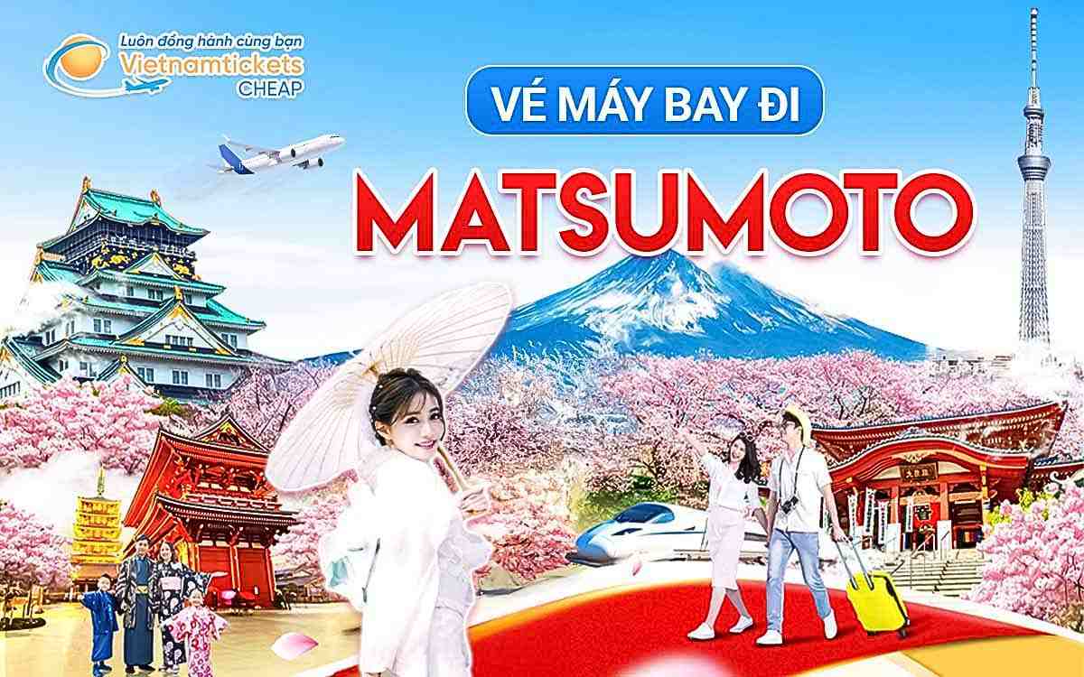 vé máy bay đi Matsumoto