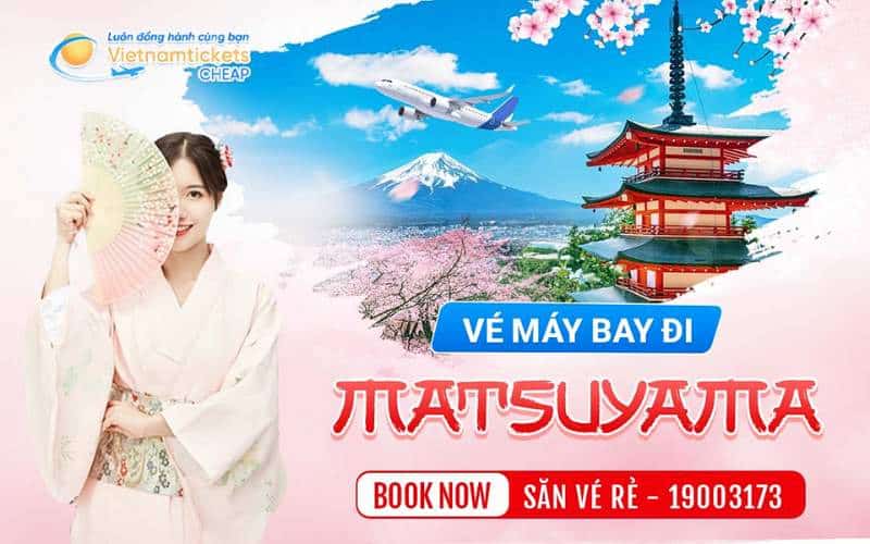 vé máy bay đi Matsuyama