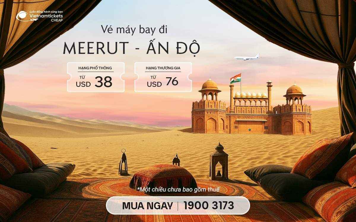 ve may bay di meerut