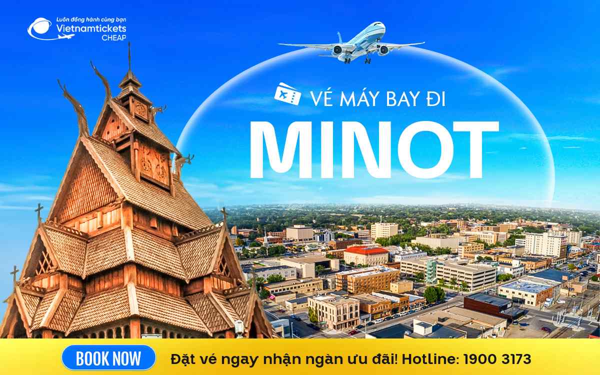 ve may bay di minot