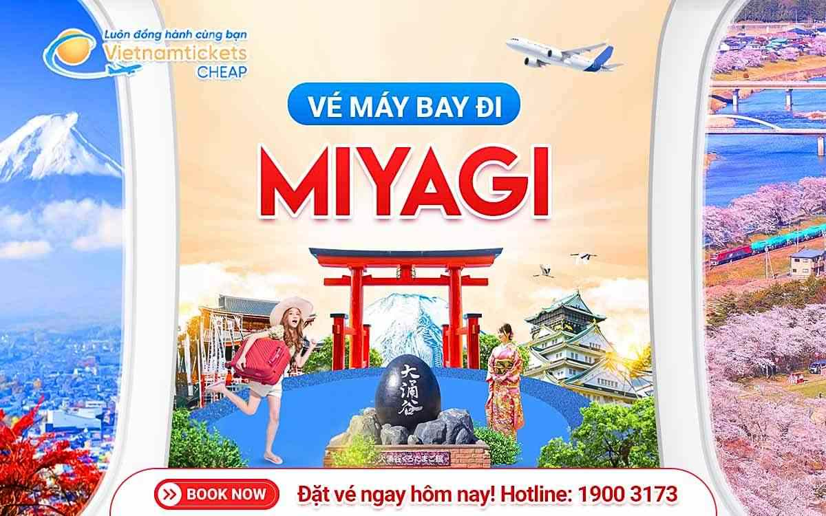 Vé máy bay đi Miyagi