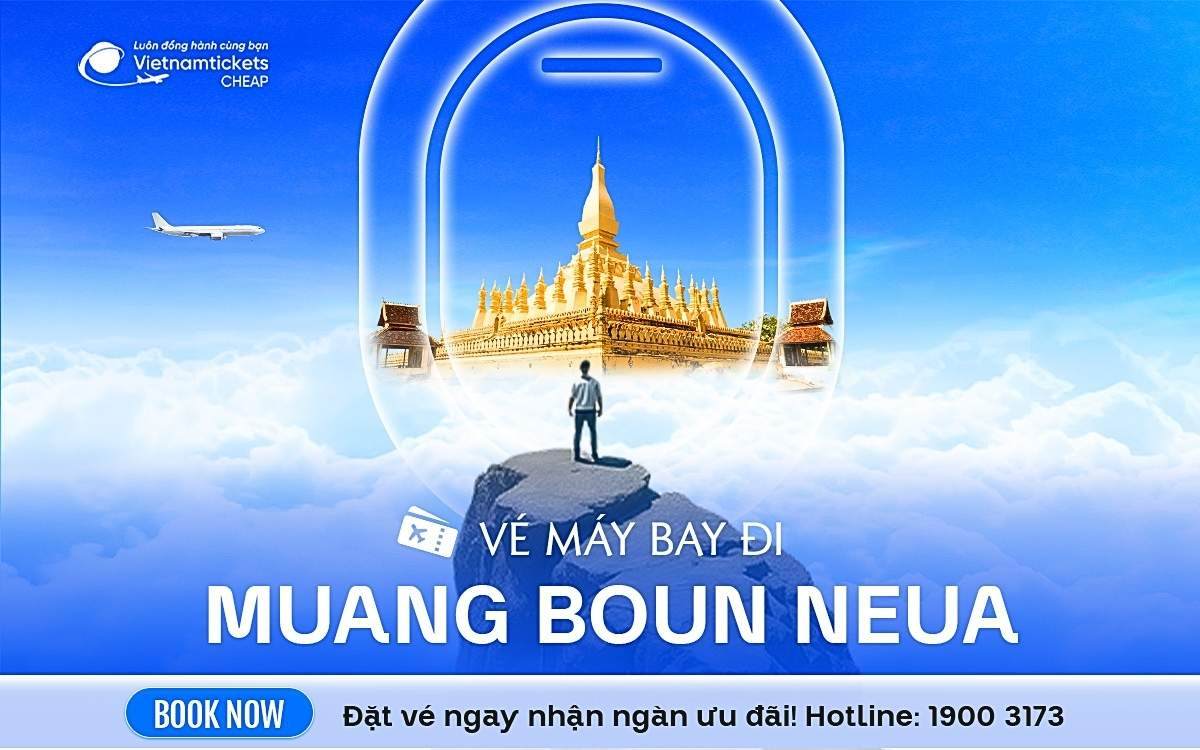 ve may bay di muang boun neua