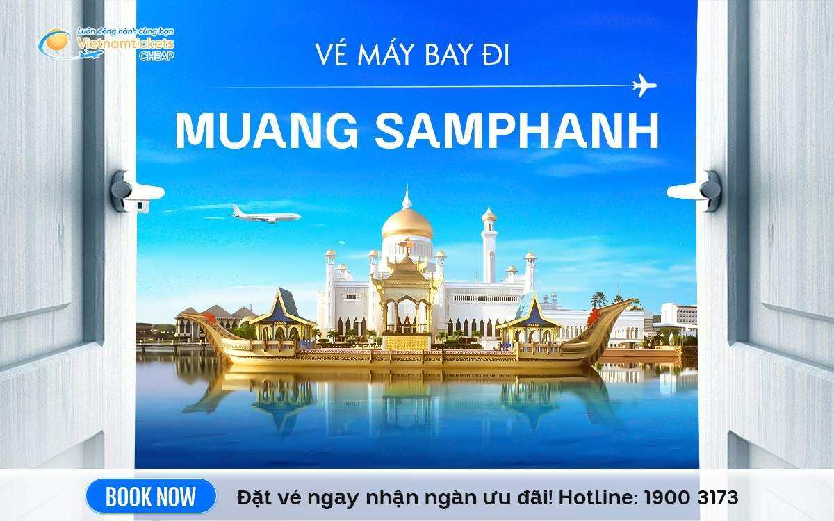 ve may bay di muang samphanh