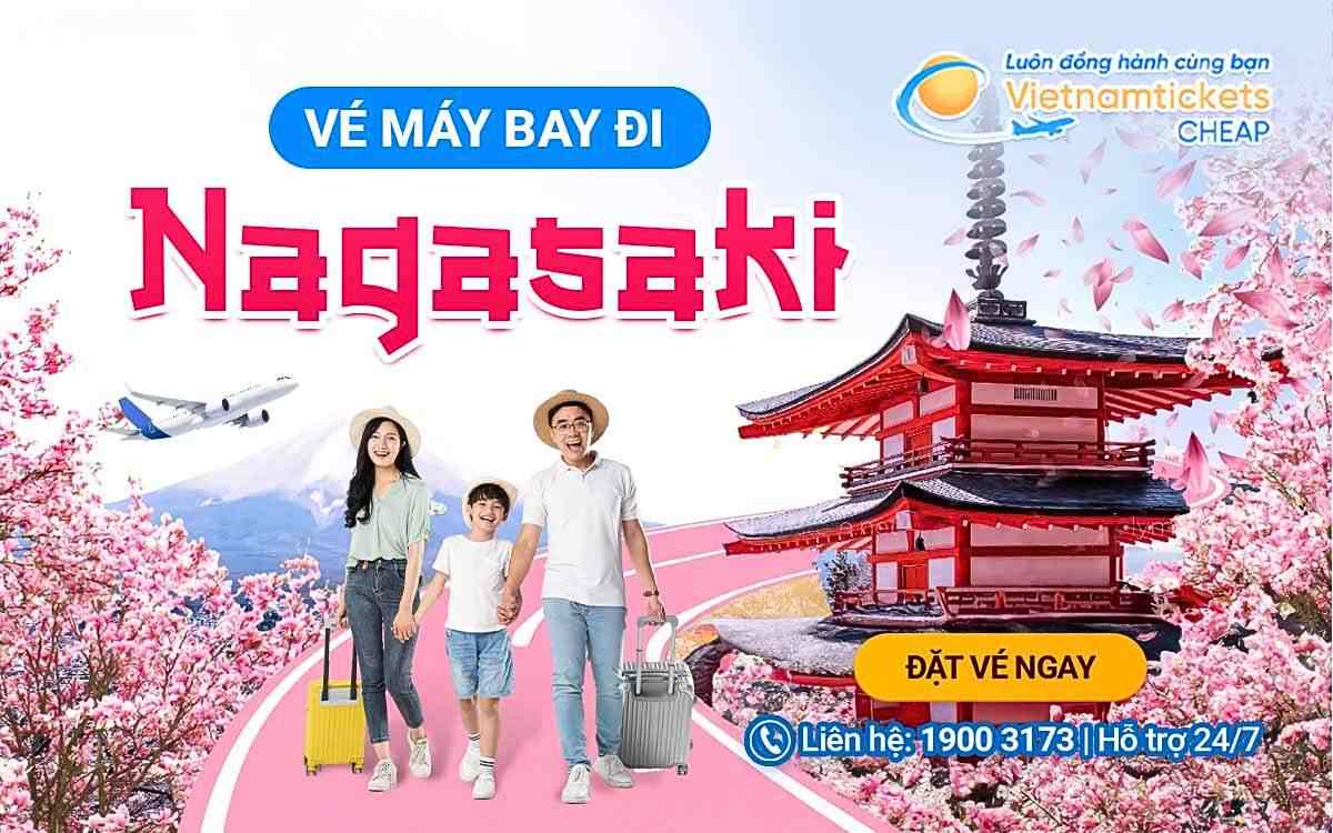 Vé máy bay đi Nagasaki