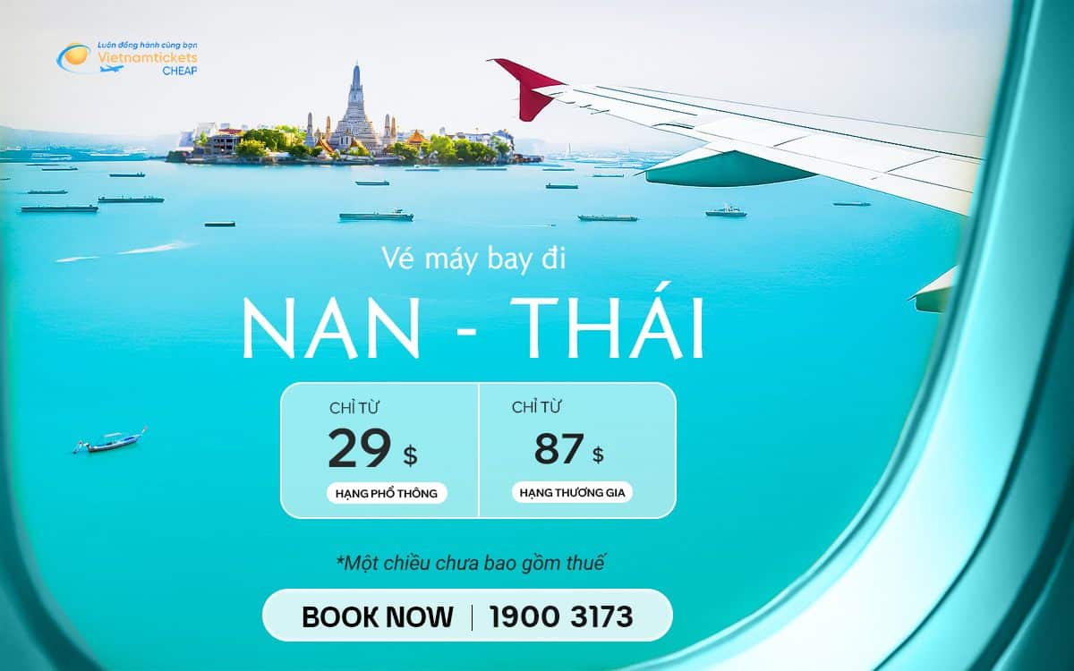 ve may bay di nan