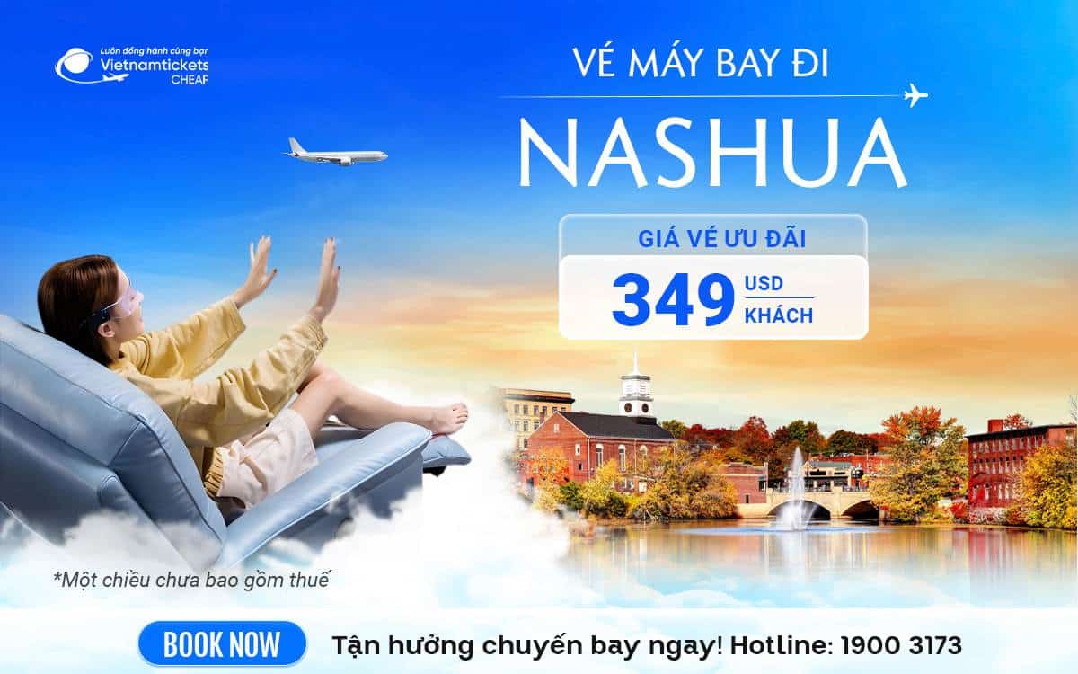 ve may bay di nashua new hampshire