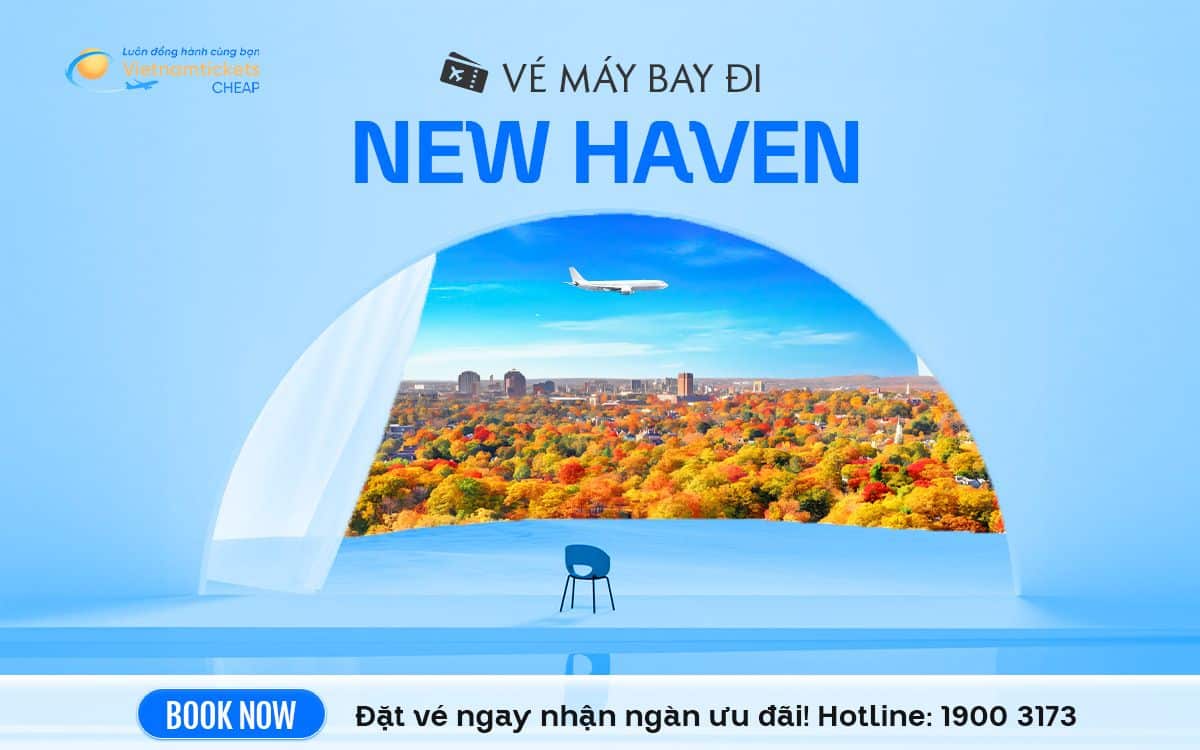 ve may bay di new haven