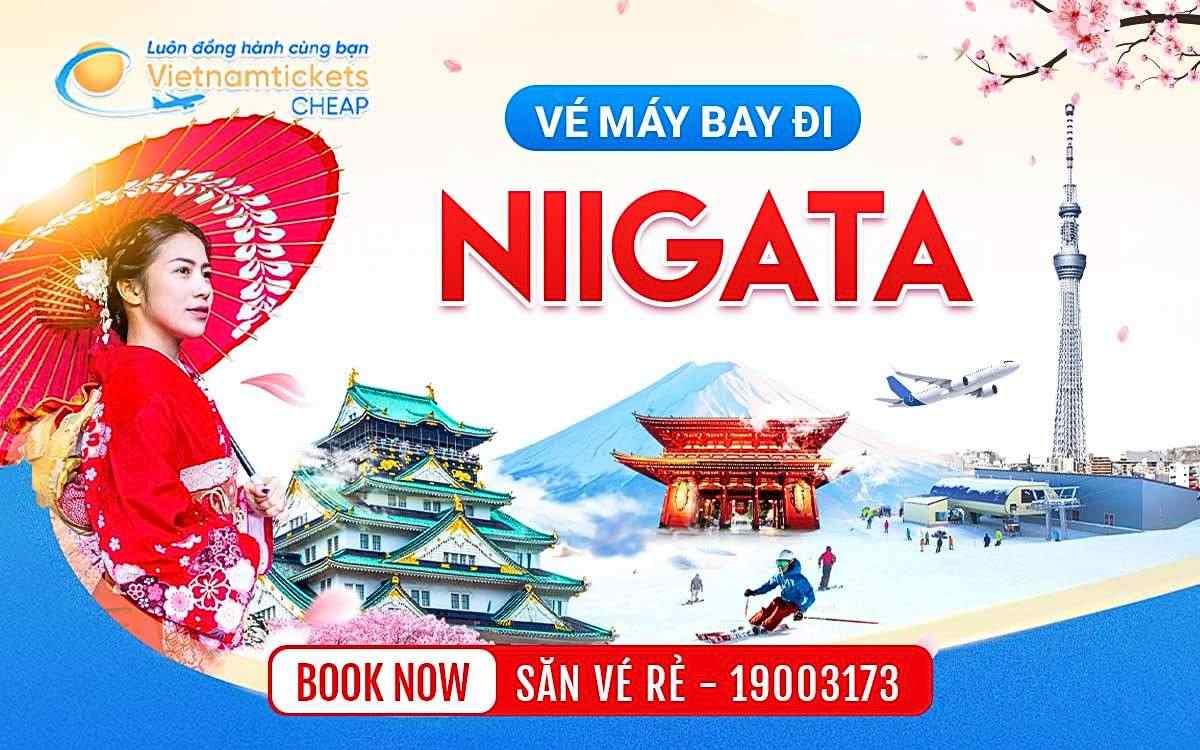 vé máy bay đi Niigata