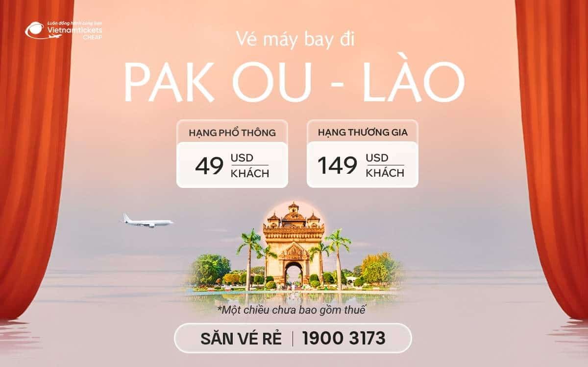 ve may bay di pak ou