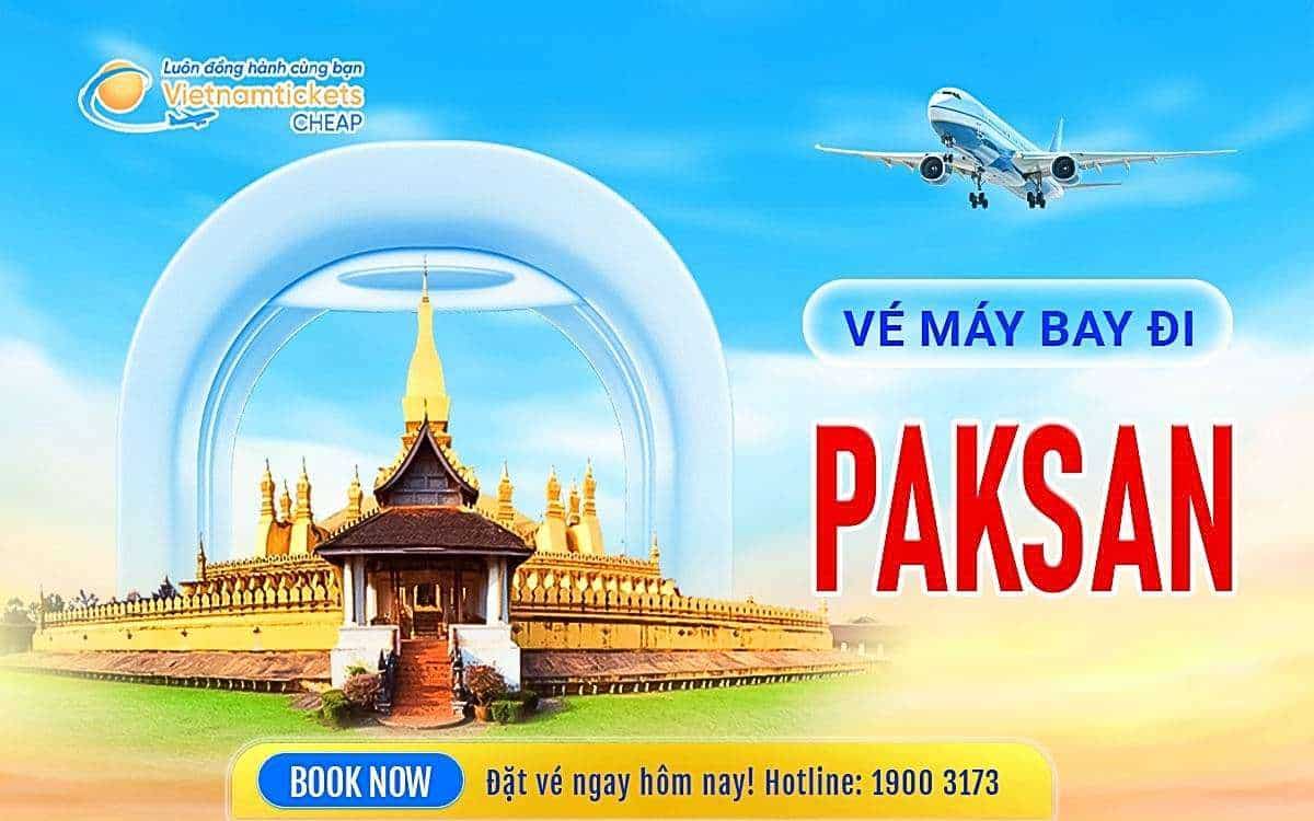 ve may bay di paksan
