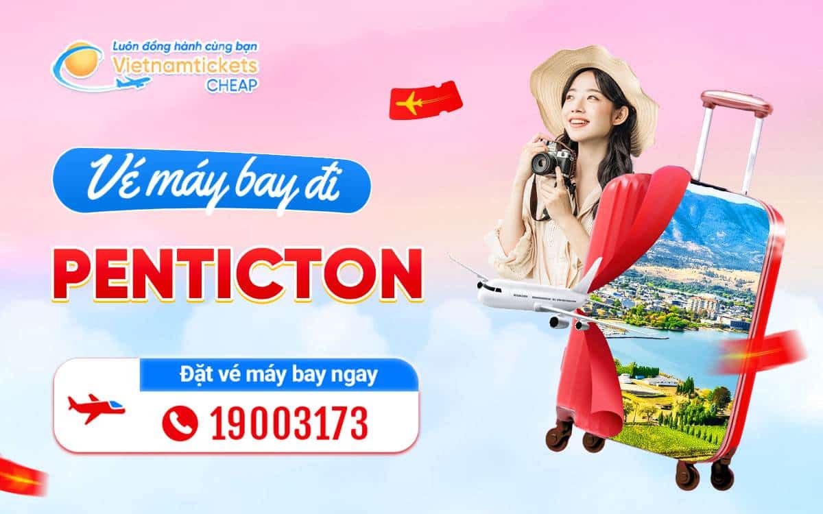 Vé máy bay đi Penticton