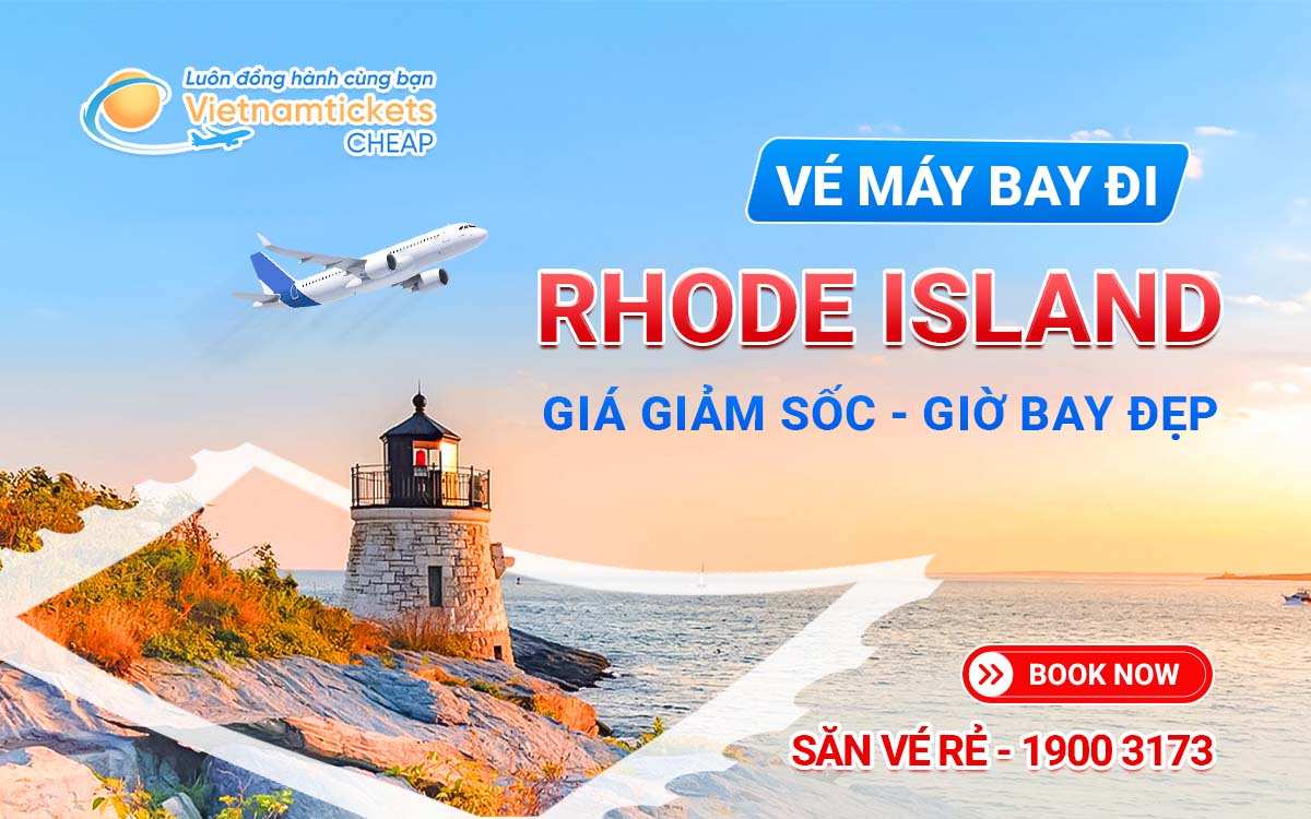 vé đi rhode island ve may bay di rhode island