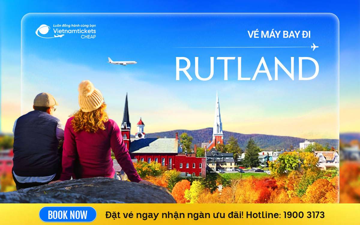 ve may bay di rutland