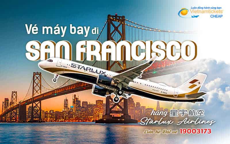 Vé máy bay đi San Francisco