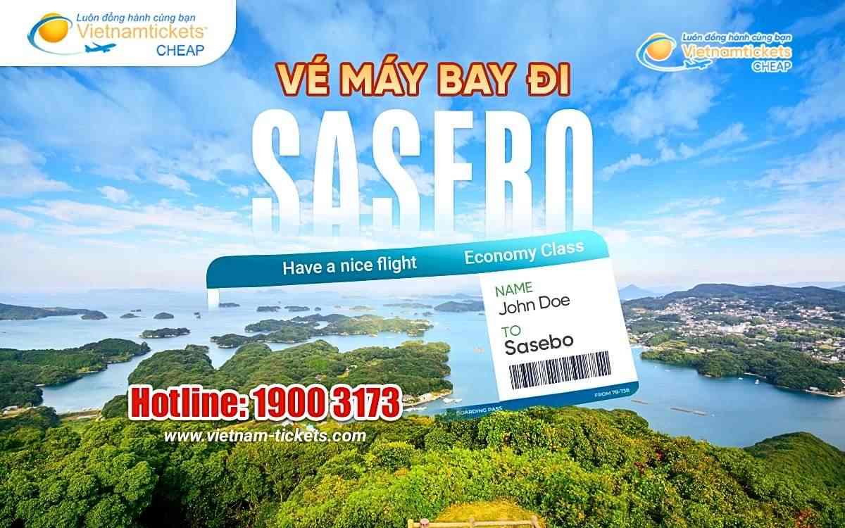 vé máy bay đi Sasebo