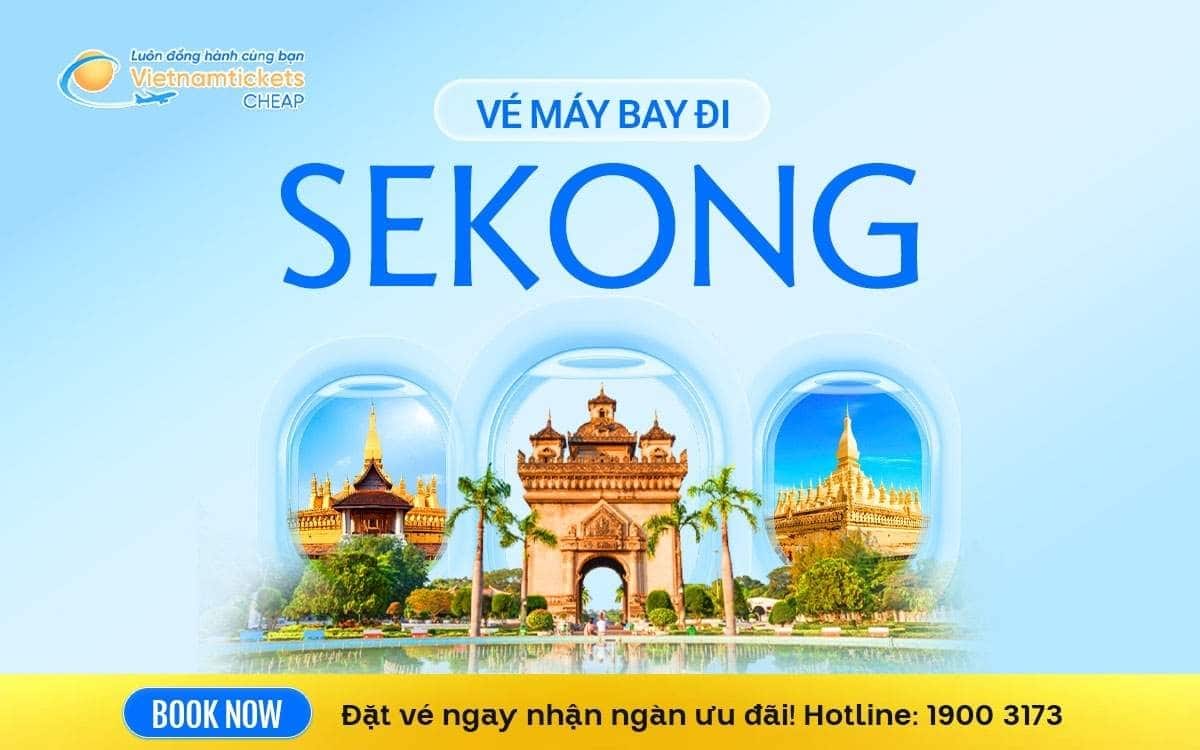 ve may bay di sekong