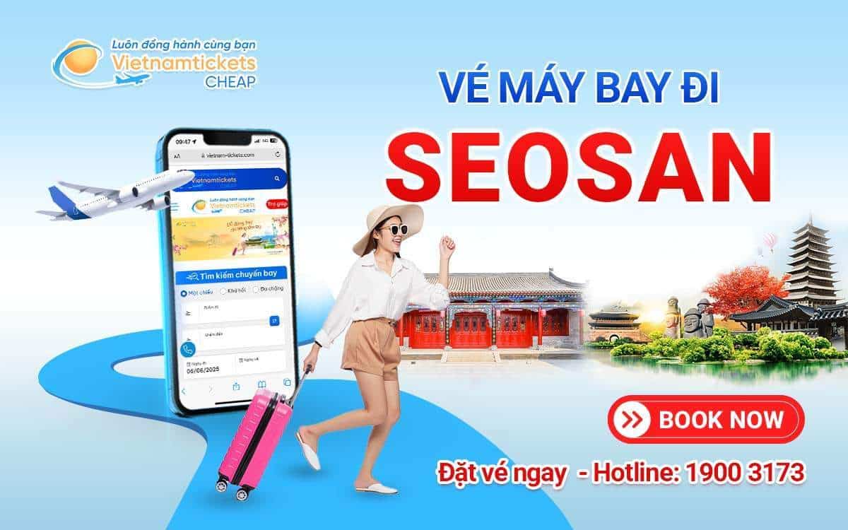 Vé máy bay đi Seosan