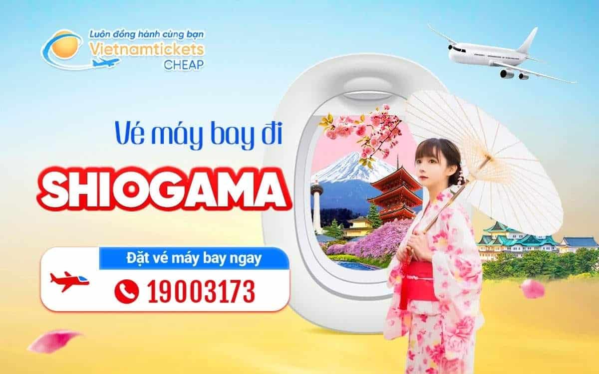 Vé máy bay đi Shiogama