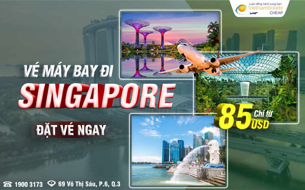 ve may bay di singapore