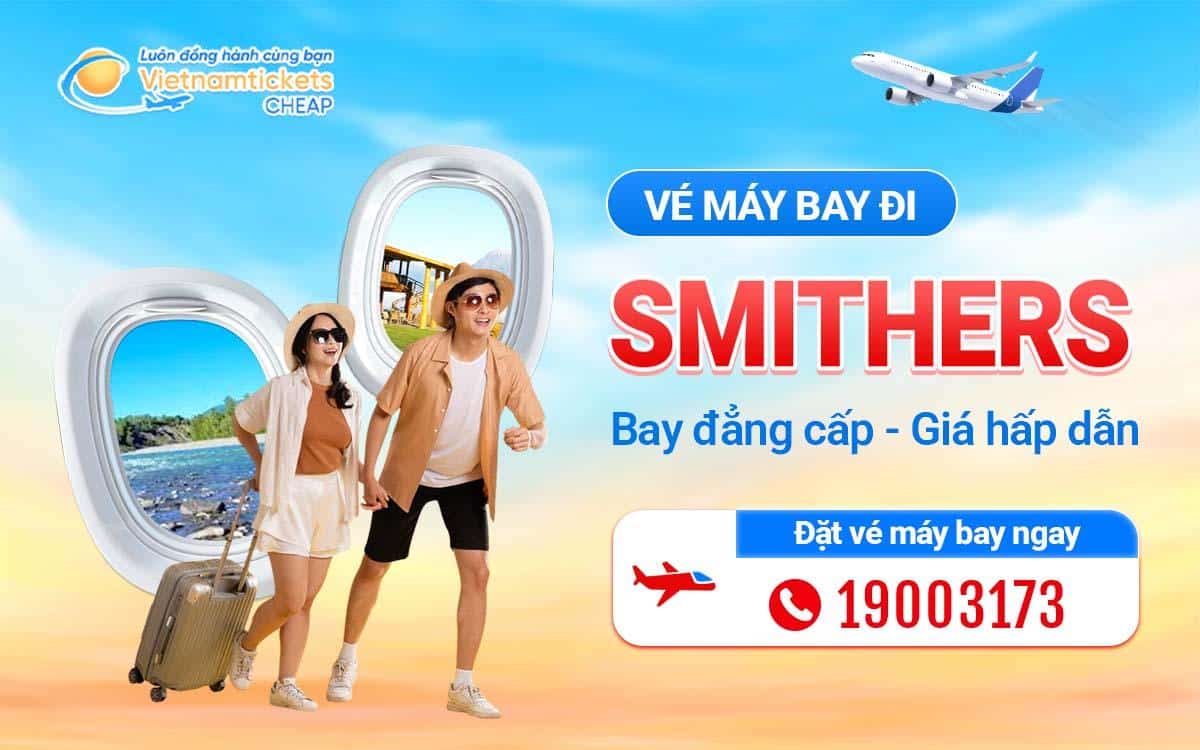 vé máy bay đi Smithers