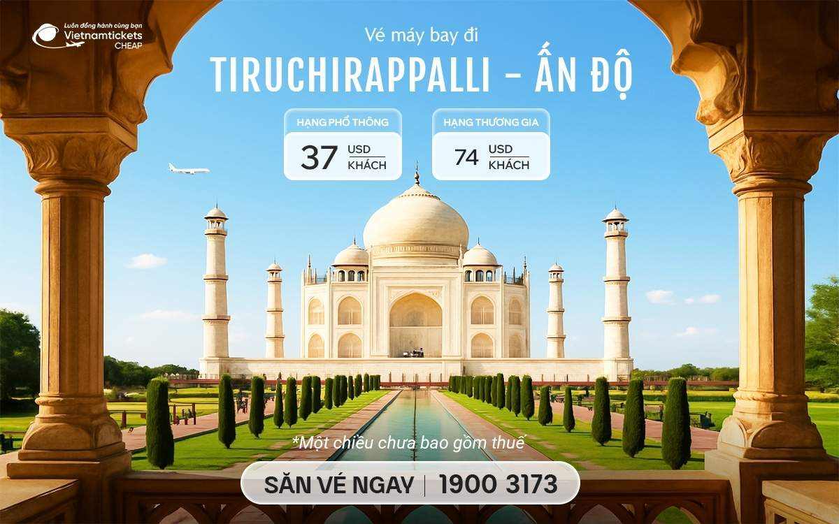 ve may bay di tiruchirappalli