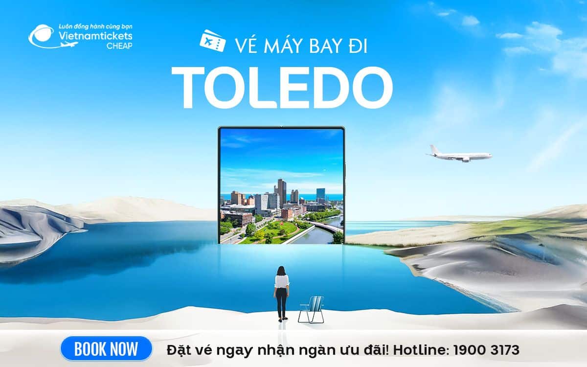 ve may bay di toledo