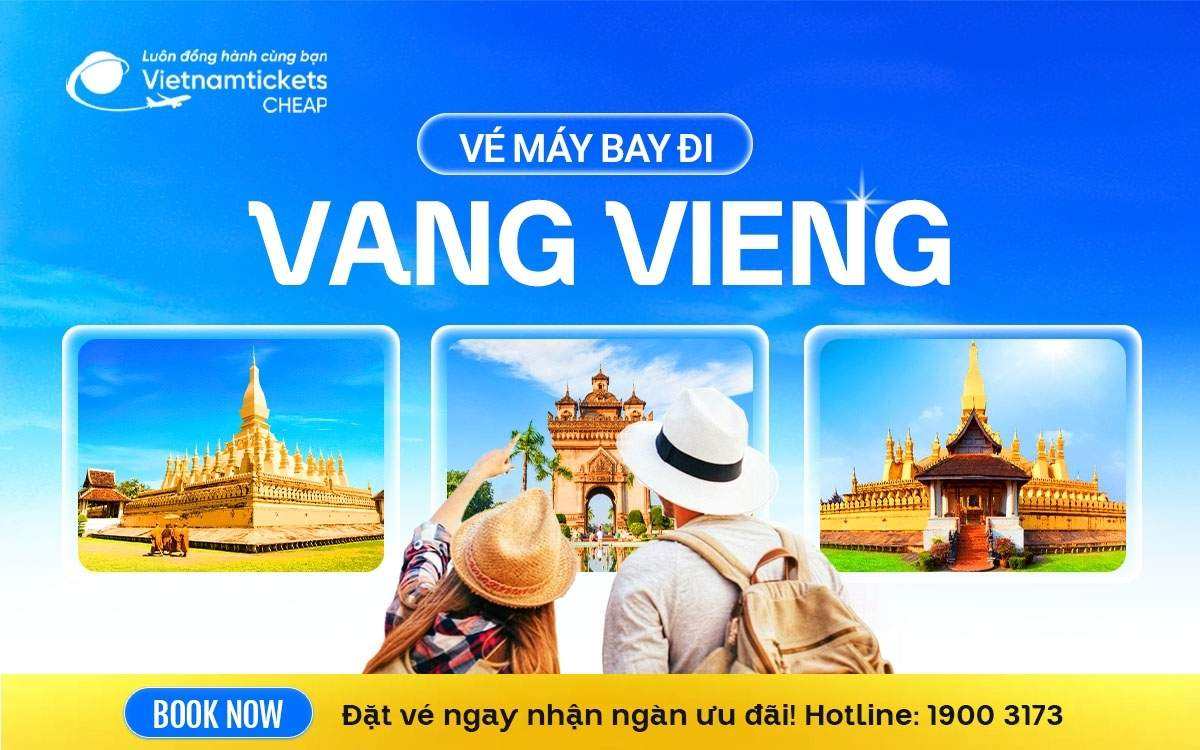 ve may bay di vang vieng