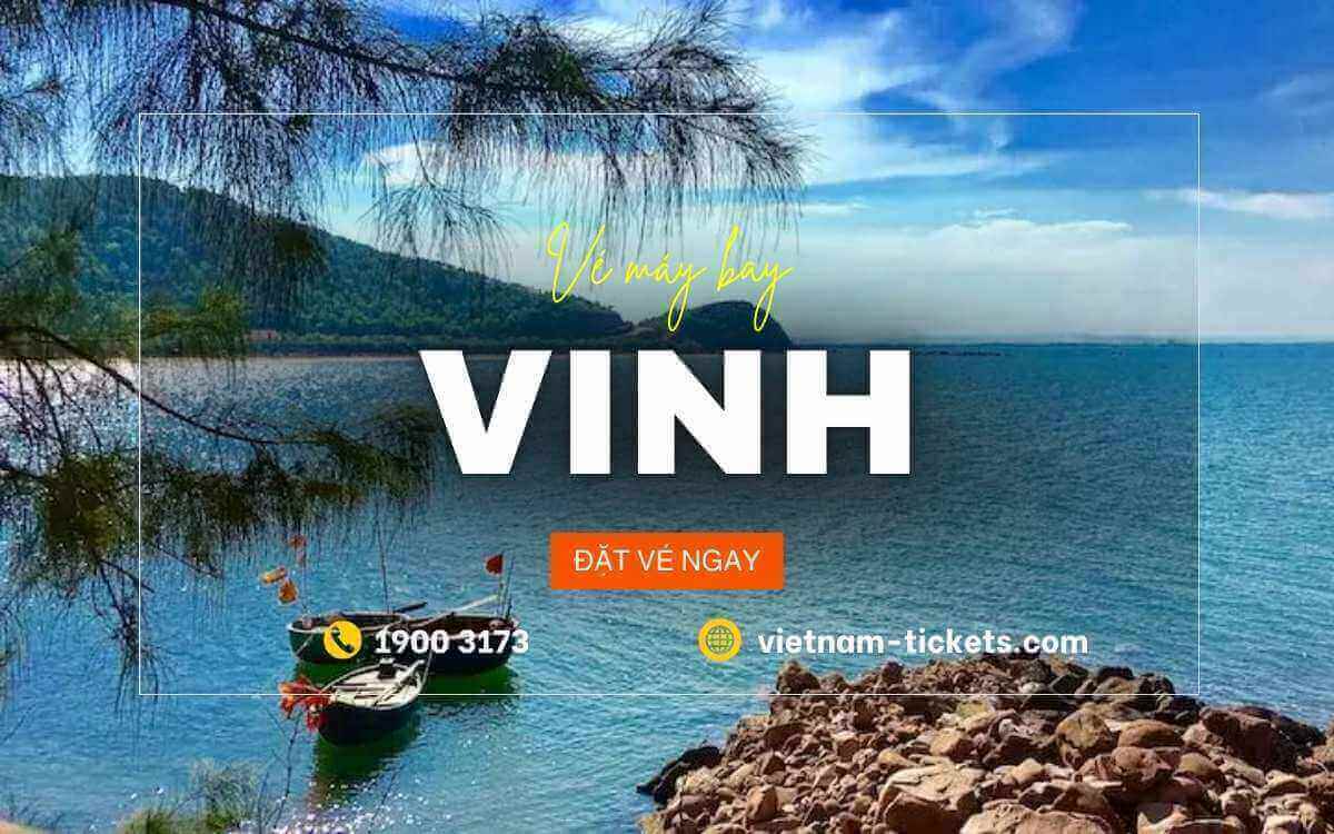 vé máy bay đi Vinh