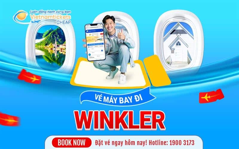 vé máy bay đi Winkler