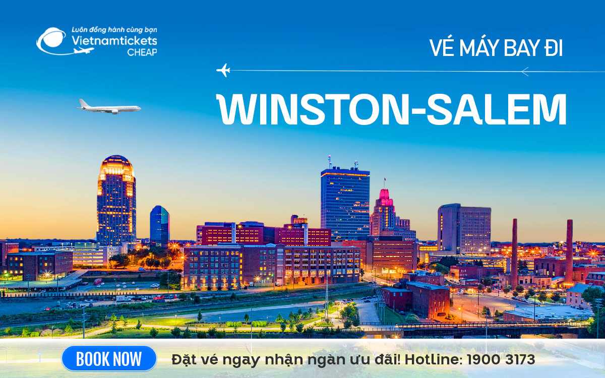 ve may bay di winston salem