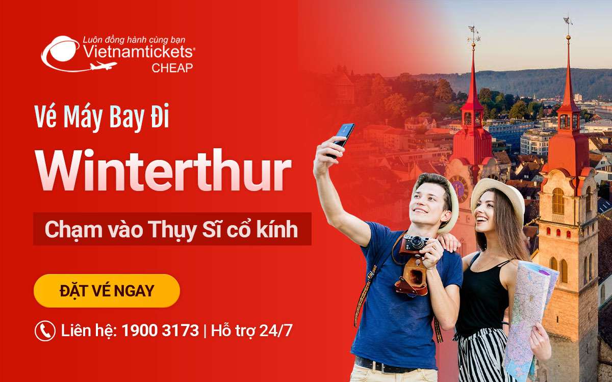 vé máy bay đi Winterthur