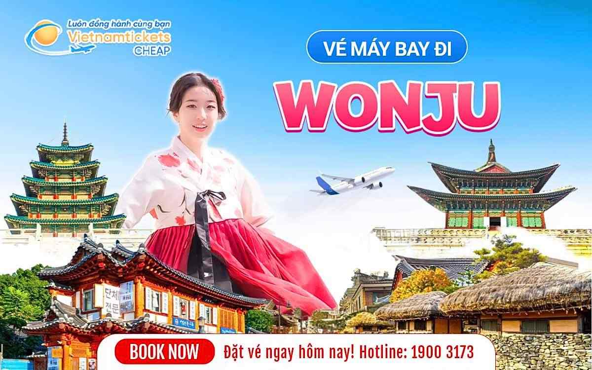 Vé máy bay đi Wonju