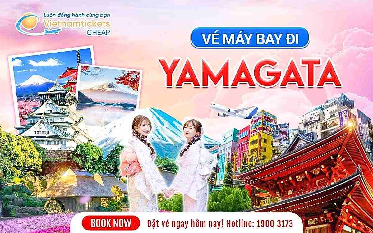 Vé máy bay đi Yamagata
