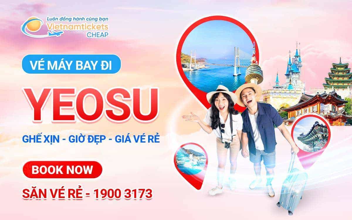 Vé máy bay đi Yeosu