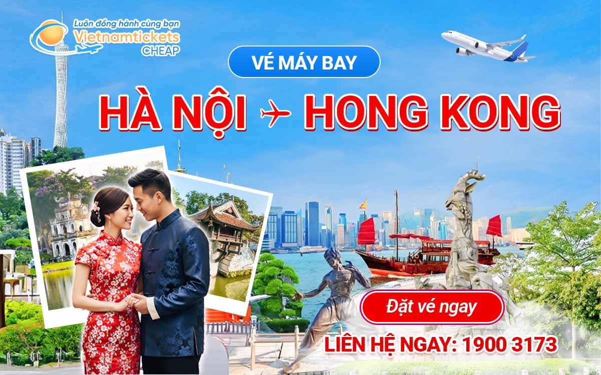 vé máy bay Hà Nội Hong Kong