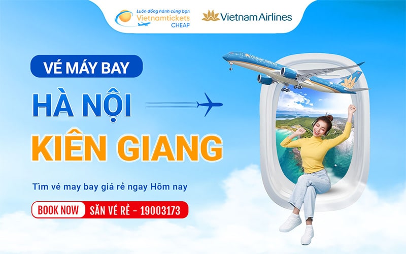 Vé máy bay Hà Nội Kiên Giang