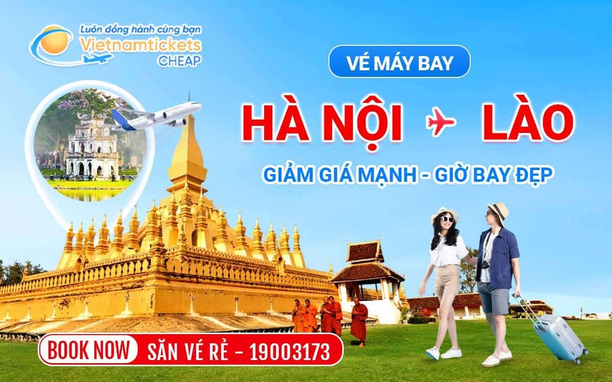 vé máy bay Hà Nội Lào