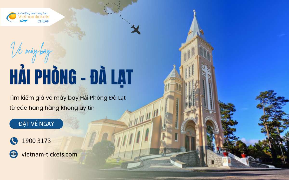 vé máy bay Hải Phòng Đà Lạt