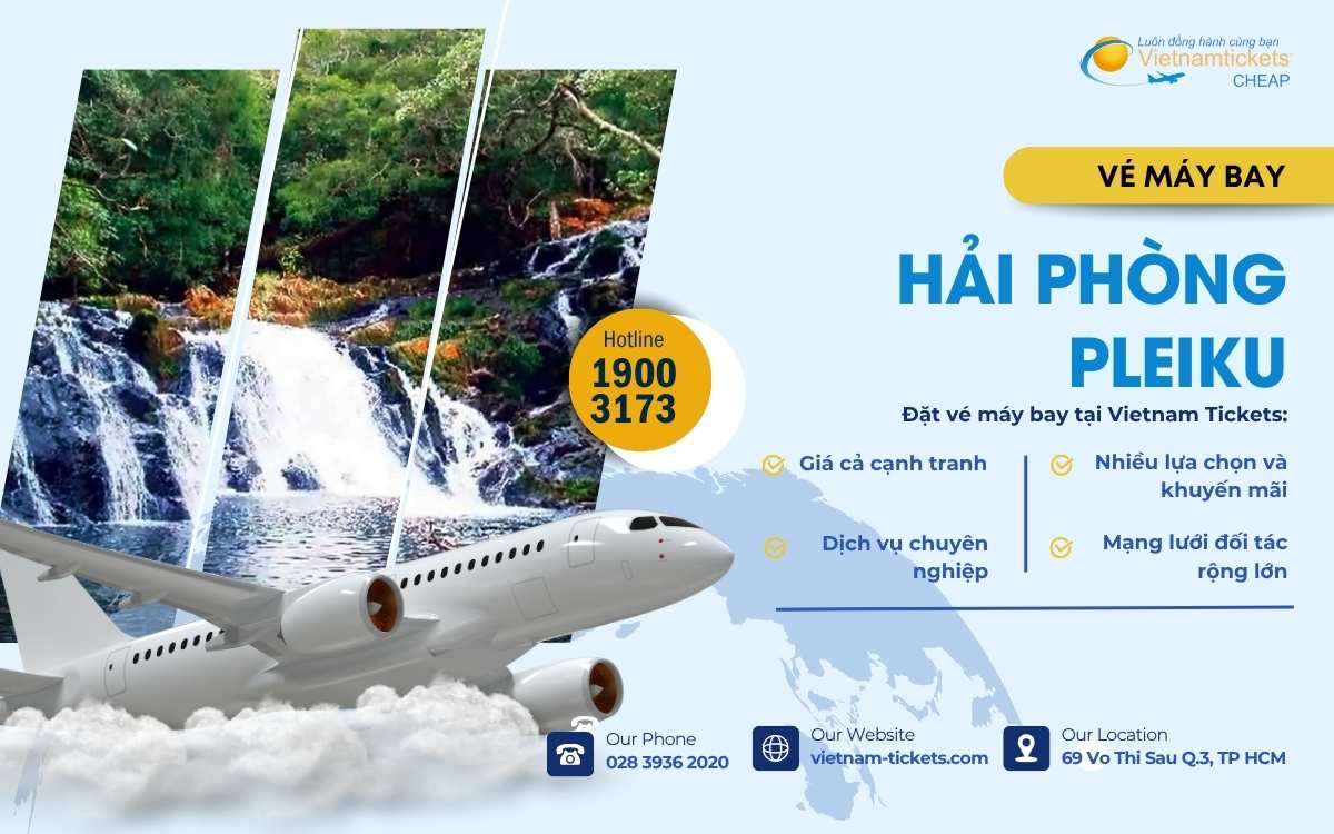 ve-may-bay-hai-phong-pleiku ve may bay hai phong pleiku