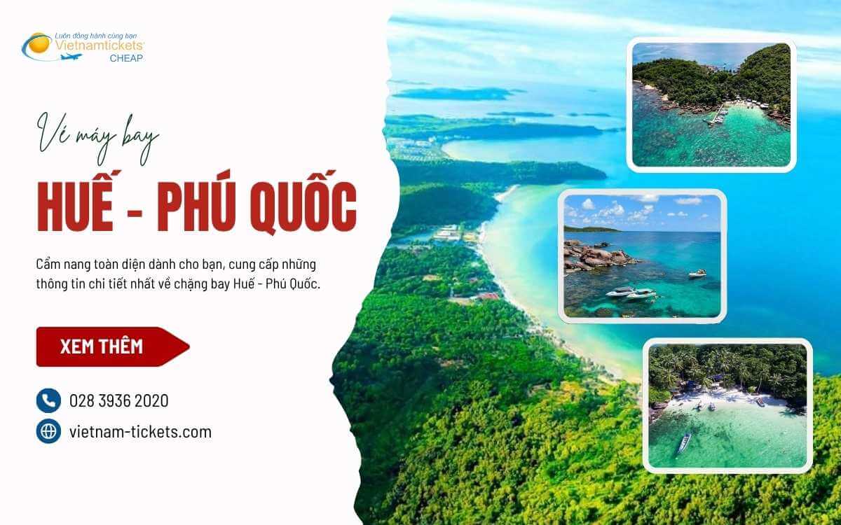vé máy bay Huế Phú Quốc