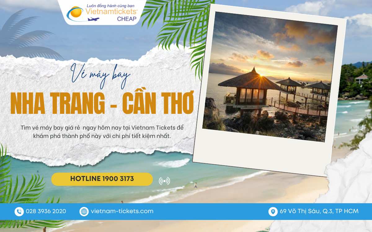 Vé máy bay Nha Trang Cần Thơ
