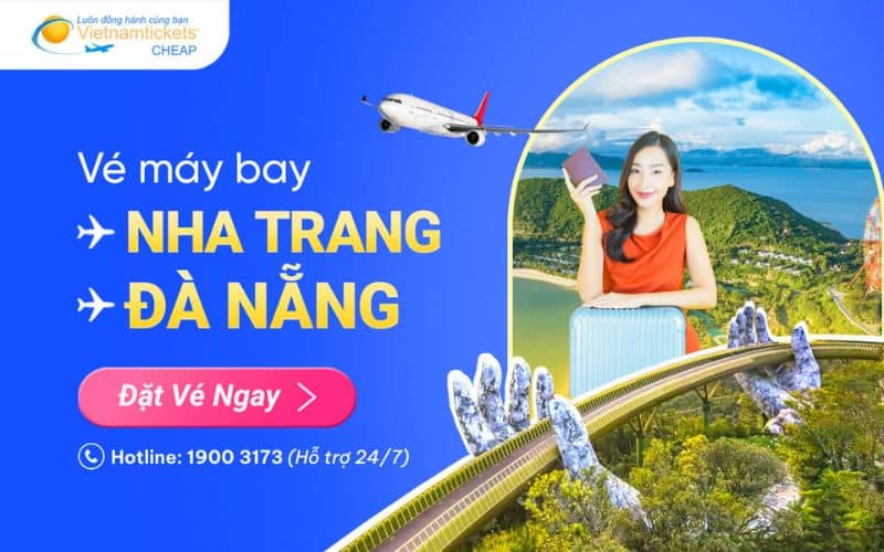 vé máy bay Nha Trang Đà Nẵng