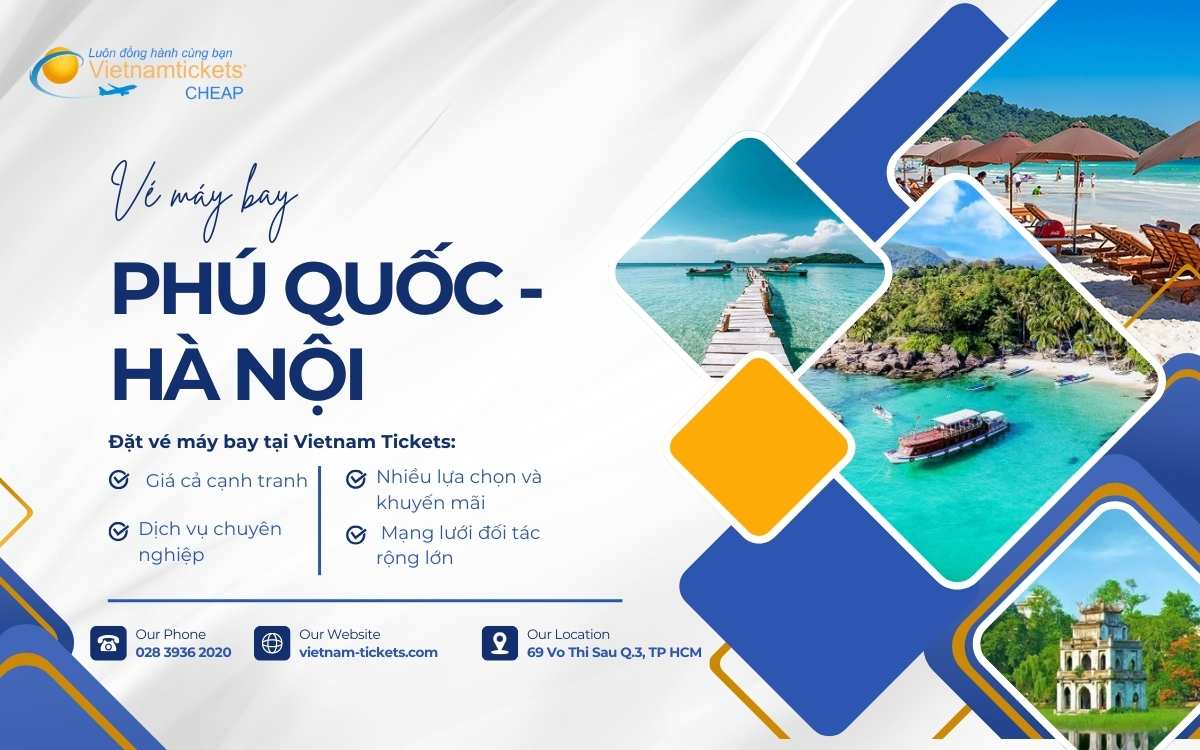 Vé máy bay Phú Quốc Hà Nội
