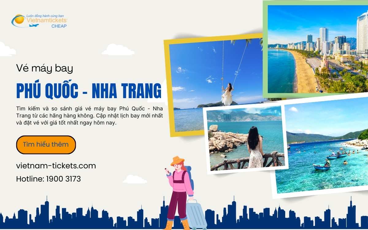 Vé máy bay Phú Quốc Nha Trang