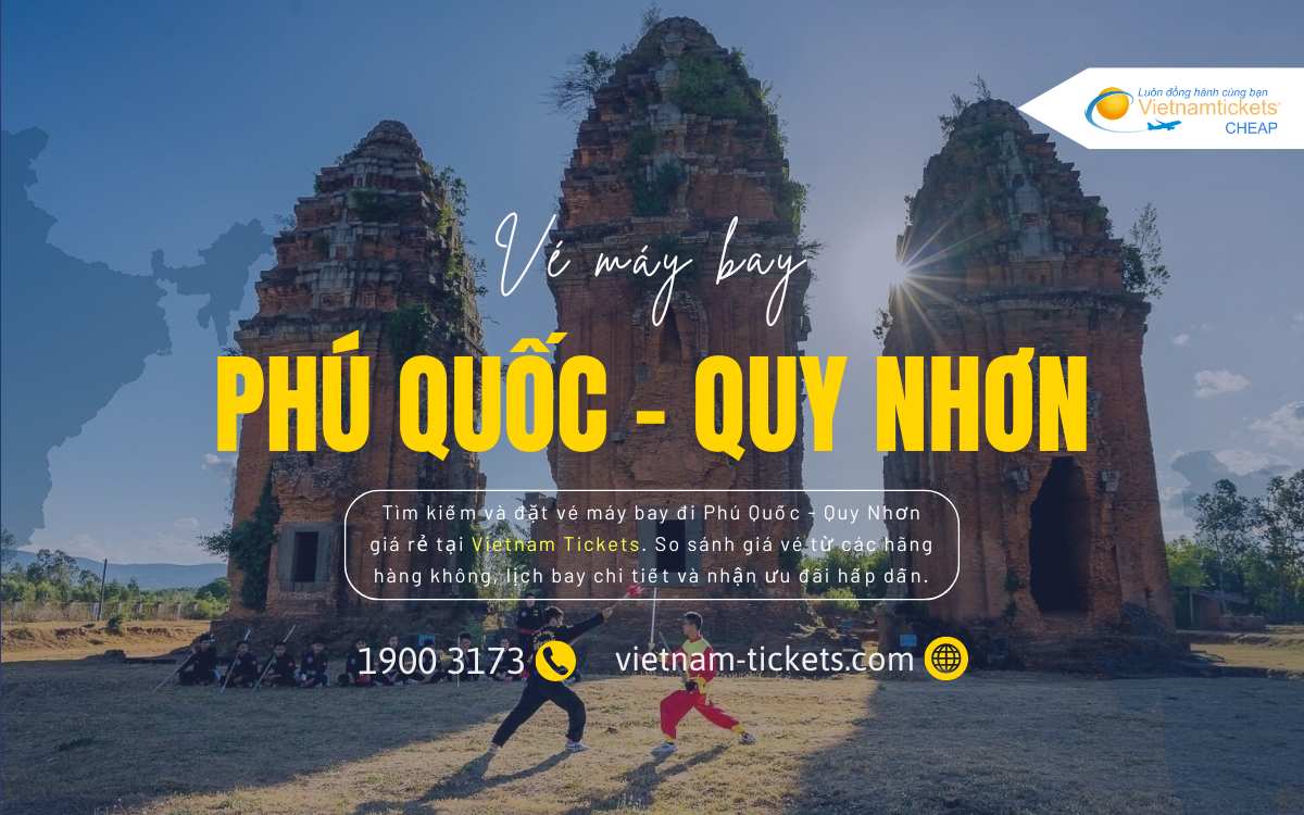 Vé máy bay Phú Quốc Quy Nhơn