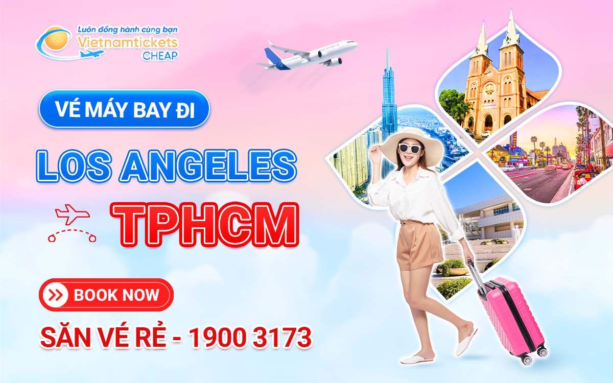 ve may bay tu los angeles di tphcm