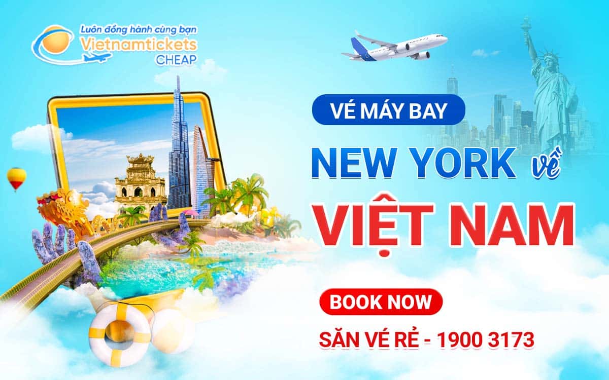 Vé máy bay từ New York