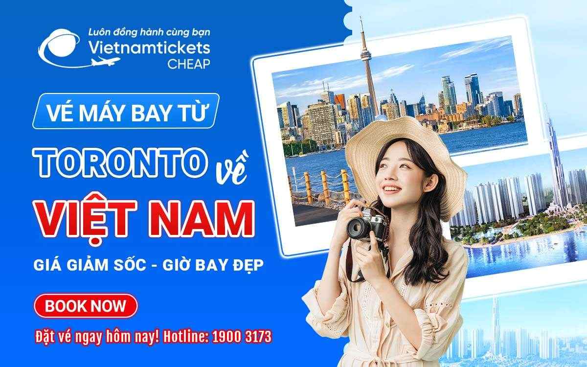 Vé máy bay từ Toronto