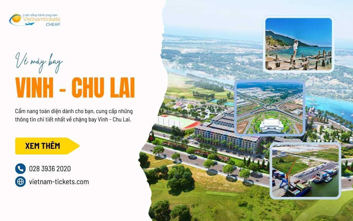 vé máy bay Vinh Chu Lai